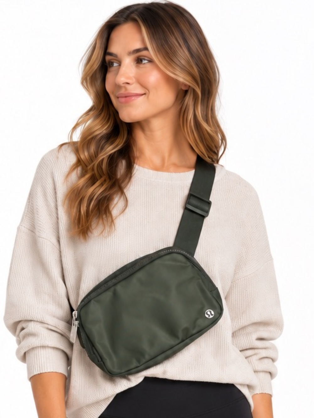 Lululemon NWT olive green large 2L Everywhere belt bag fanny pack